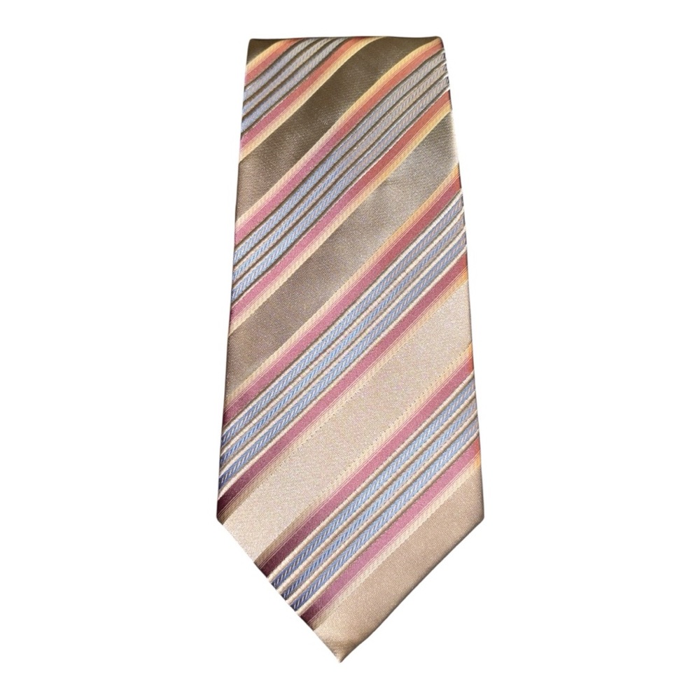 Sophisticated Multicolor Striped Tie